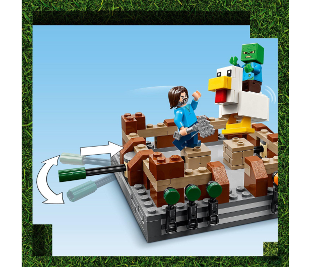 LEGO Minecraft 21272 Ring w Leśnym dworze - 1308184 - zdjęcie 4